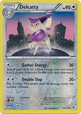 Boundaries Crossed Delcatty #114/149 reverse holo